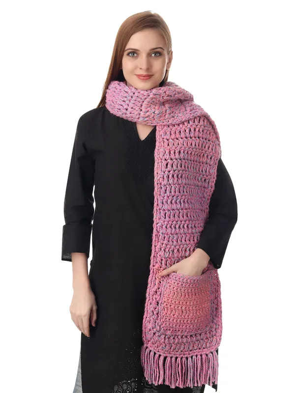 Pocketed_Pink_Ombre_Unisex_Scarf_Default_Title