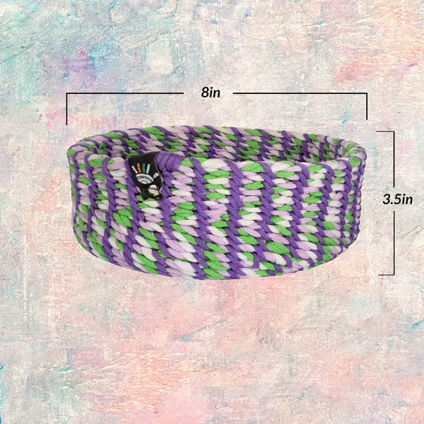 Lavender_Yarn_Braided_Basket_Default_Title