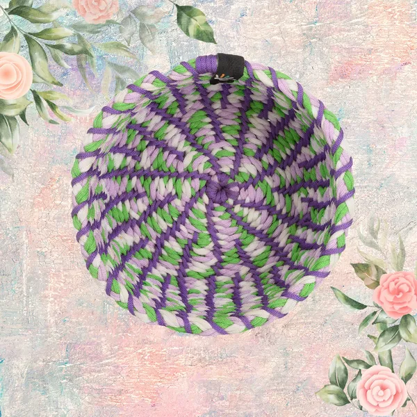Lavender_Yarn_Braided_Basket_Default_Title