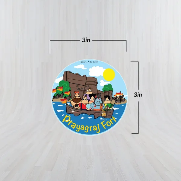 Kumbh_Mela_Fridge_Magnets_3_Inch_Set_Of_3_Default_Title