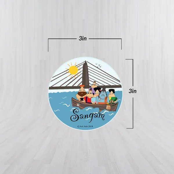 Kumbh_Mela_Fridge_Magnets_3_Inch_Set_Of_3_Default_Title