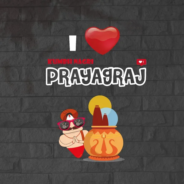 I_Love_Prayagraj_Round_Neck_T_Shirt