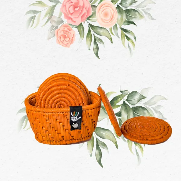 Tangerine_Grass_Fiber_Coaster_Default_Title