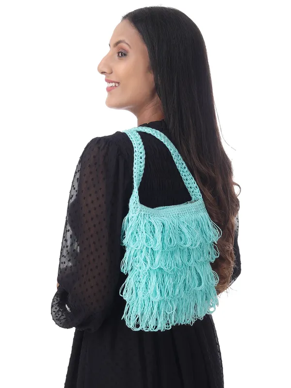 Seagreen_Frilled_Crochet_Satchel_Default_Title