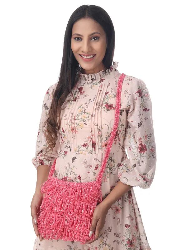 Salmon_Pink_Frilled_Crochet_Satchel_Default_Title