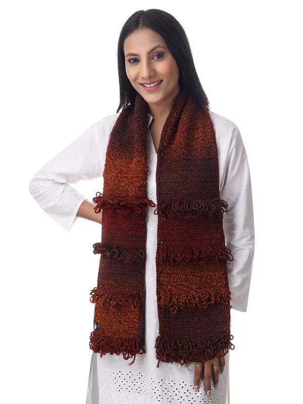 Cozy_Mahogany_Crochet_Frilled_Scarf_Default_Title