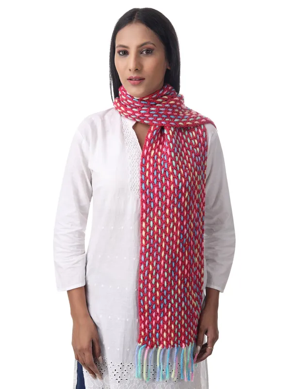 Vibrant_Crimson_Weave_Scarf_Default_Title