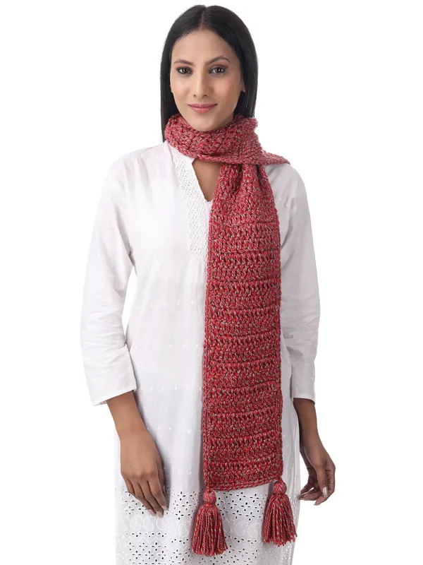 Minimalist_Red_Crochet_Scarf_Default_Title