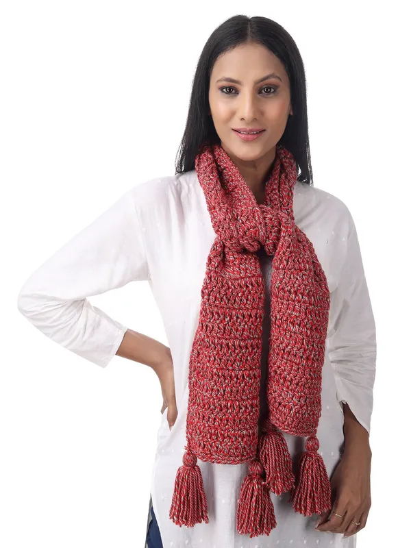 Minimalist_Red_Crochet_Scarf_Default_Title