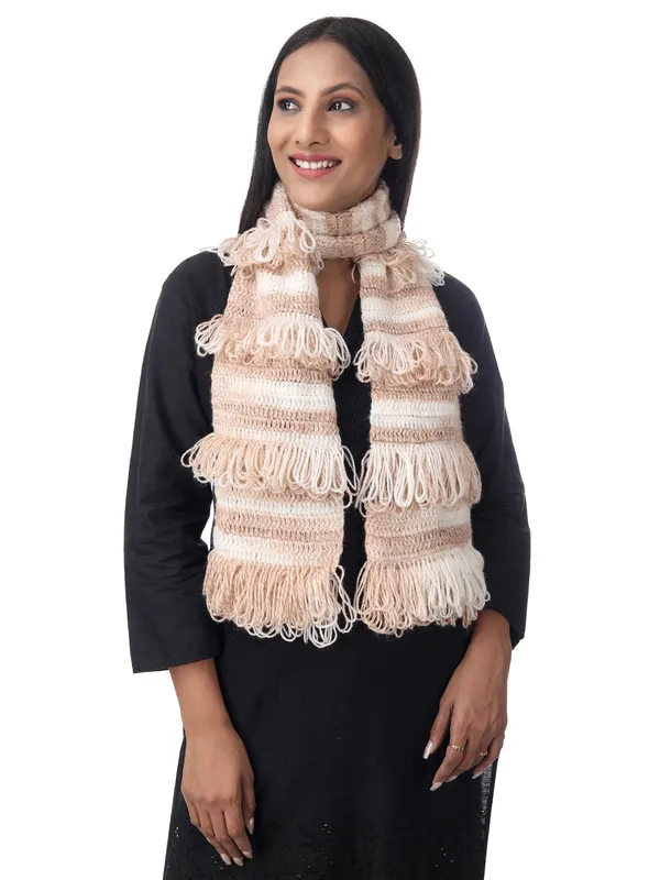 Wood_Cream_Frilled_Scarf_Default_Title