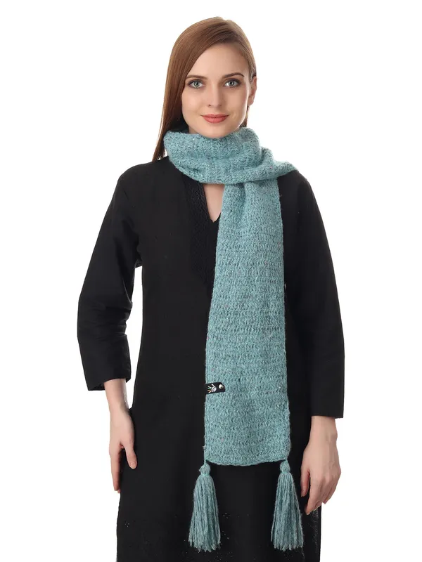 Graceful_Turquoise_Crochet_Scarf_Default_Title