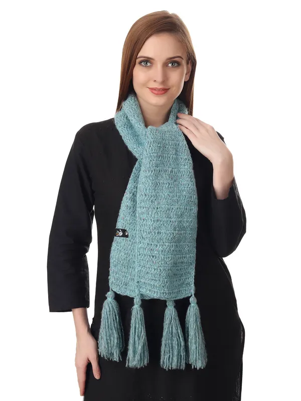Graceful_Turquoise_Crochet_Scarf_Default_Title