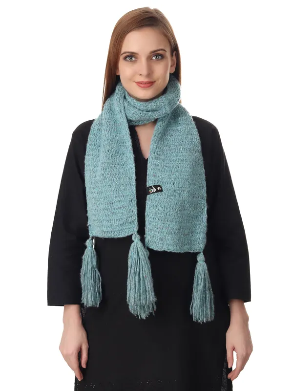 Graceful_Turquoise_Crochet_Scarf_Default_Title