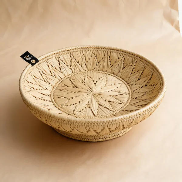 Moonj_Grass_Handcrafted_Floral_Storage_Basket