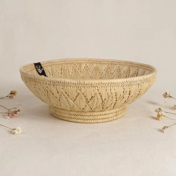 Moonj_Grass_Handcrafted_Floral_Storage_Basket