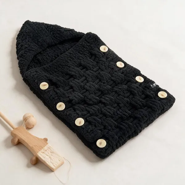 Black_Velvet_Handcrafted_Baby_Slumber_Bag
