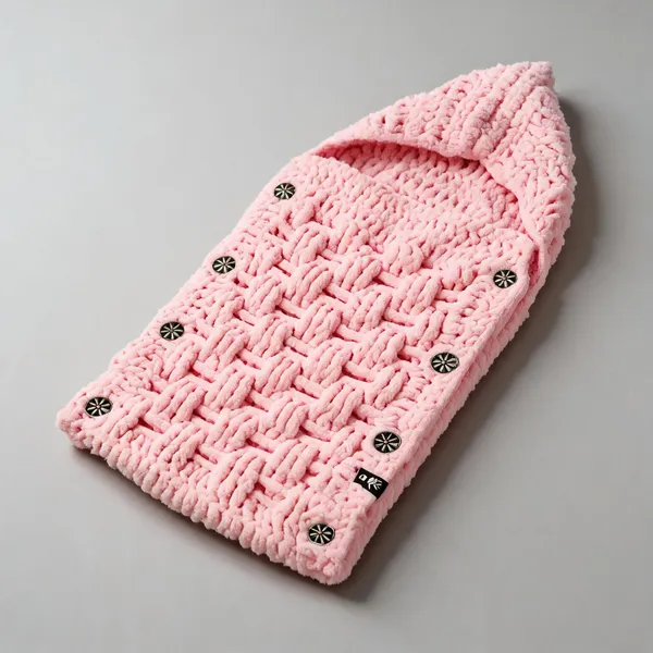 Pink_Velvet_Baby_Slumber_Bag_For_Baby