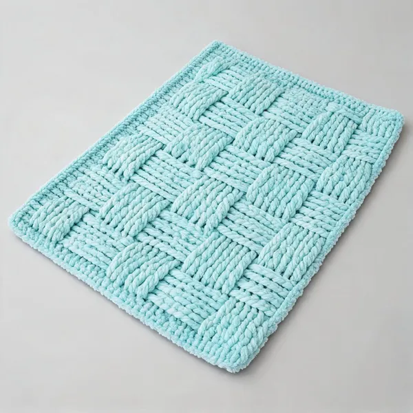 Aqua_Cotton_Quilted_Baby_Blanket