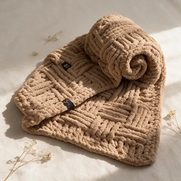 Beige_Cotton_Quilted_Baby_Blanket_For_Baby