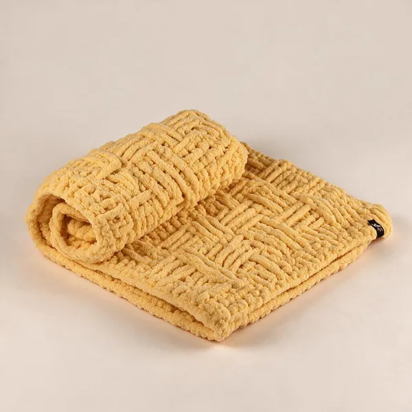Yellow_Cotton_Quilted_Baby_Blanket