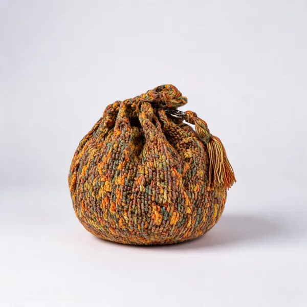 Gold_Handcrafted_Tassel_Drawstring_Potli_Bag_For_Women