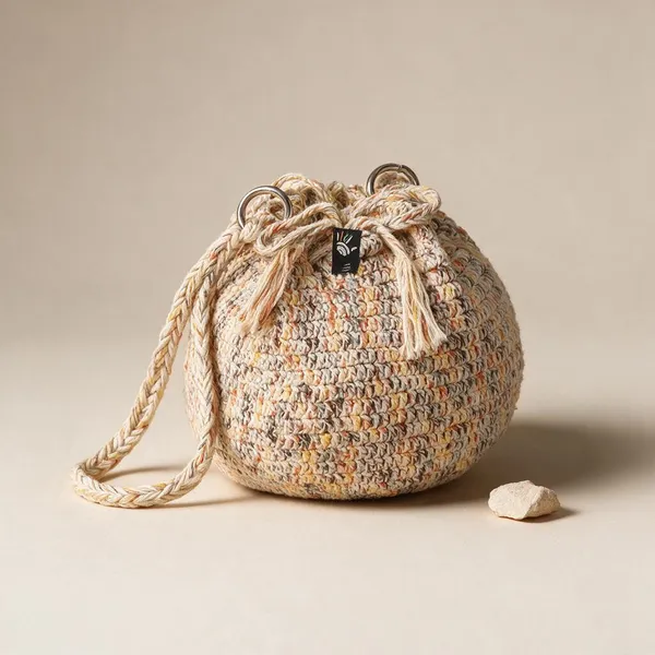 Beige_Multi_Tassel_Drawstring_Potli_Bag_For_Women