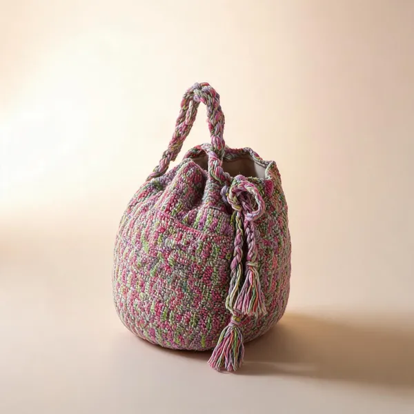 Fluoro_Crochet_Tassel_Potli_Bag_For_Women