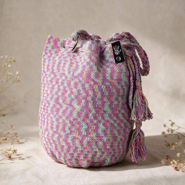 Fluoro_Crochet_Tassel_Potli_Bag_For_Women