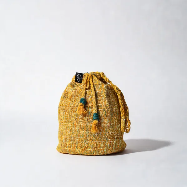 Mustard_Tassel_Drawstring_Potli_Bag_For_Women