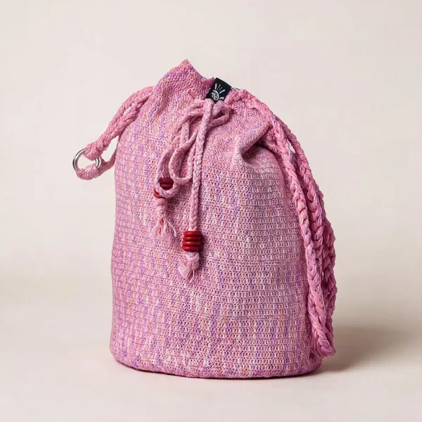 Salmon_Tassel_Drawstring_Potli_Bag_For_Women