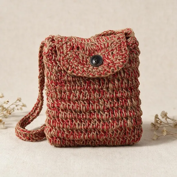 Red_Jute_Crochet_Sling_Bag_For_Women