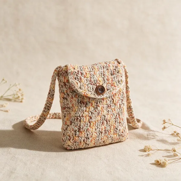 Beige_Multicolour_Crochet_Sling_Bag_For_Women