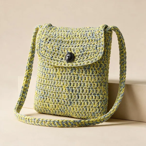 Yellow_Blue_Crochet_Sling_Bag_For_Women