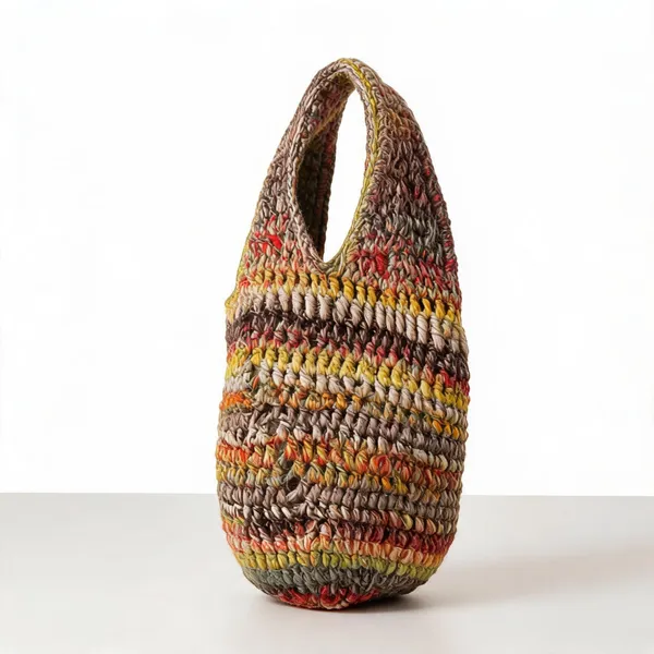 Beige_Acrylic_Wool_Crochet_Beach_Tote_For_Unisex