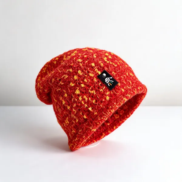 Cherry_Multicolor_Wool_Handcrafted_Beanie_For_Men_Women