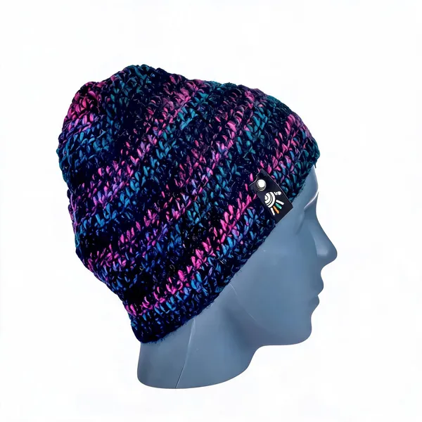 Mauve_Mist_Wool_Handcrafted_Beanie_For_Unisex