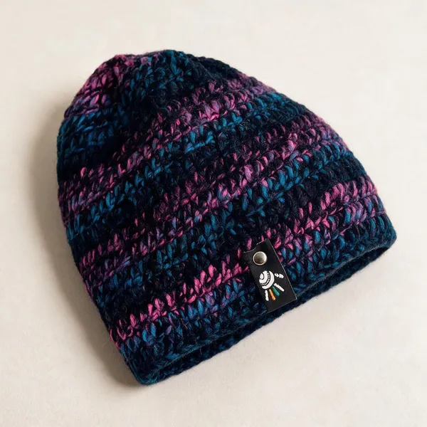 Mauve_Mist_Wool_Handcrafted_Beanie_For_Unisex