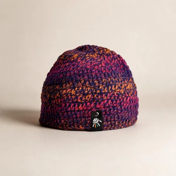 Multicolor_Wool_Handcrafted_Beanie_For_Men_Women