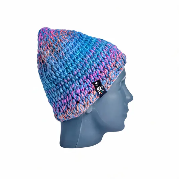 Multicolor_Wool_Handcrafted_Beanie_For_Men_Women
