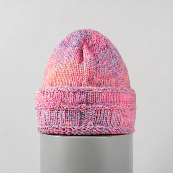 Rose_Wool_Crochet_Beanie_For_Men/Women