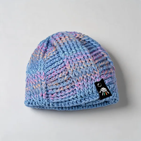 Blue_Spectrum_Wool_Round_Beanie_For_Men_Women