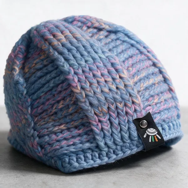 Blue_Spectrum_Wool_Round_Beanie_For_Men_Women