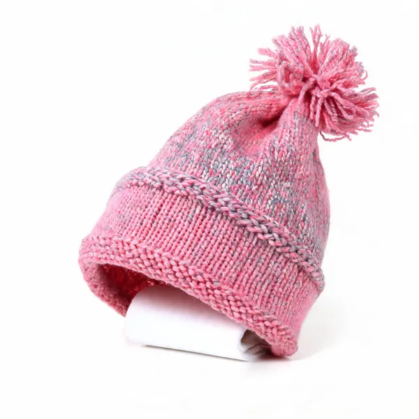 Blush_Wool_Crochet_Beanie_For_Men/Women