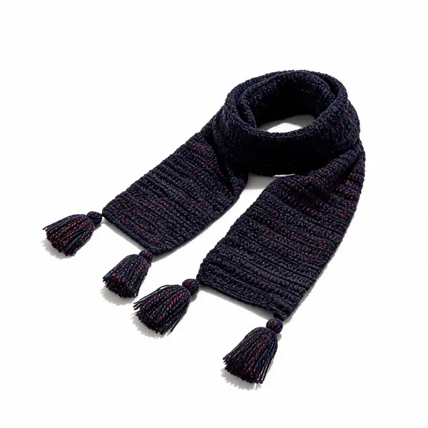 Blue_Ombre_Acrylic_Wool_Crochet_Scarf_For_Unisex