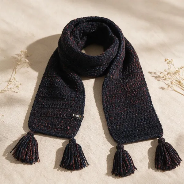 Blue_Ombre_Acrylic_Wool_Crochet_Scarf_For_Unisex