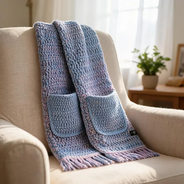 Lilac_Acro_Wool_Ombre_Crochet_Scarf_For_Unisex