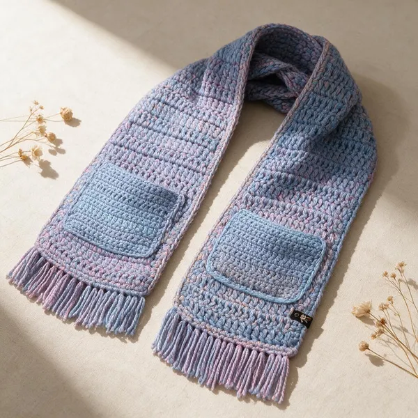 Lilac_Acro_Wool_Ombre_Crochet_Scarf_For_Unisex