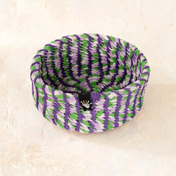 Yarn_Braided_Lavender_Storage_Basket
