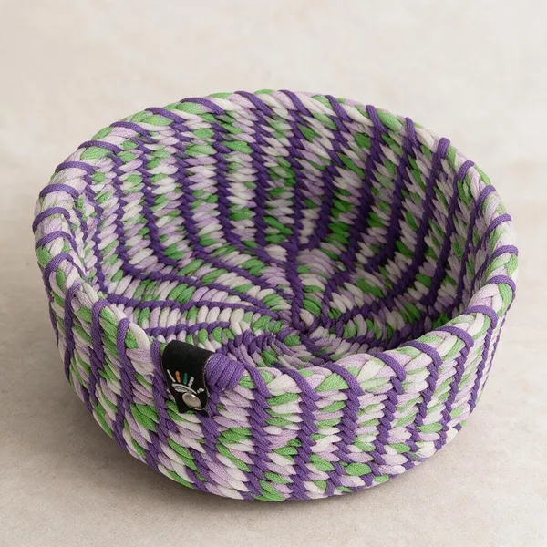 Yarn_Braided_Lavender_Storage_Basket