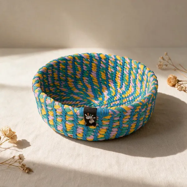 Yarn_Braided_Multicolour_Storage_Basket
